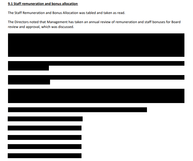 Redacted Bonuses